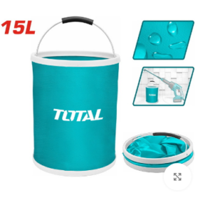جردل سطل 15 لتر ضد المياه قابل للطي total tgtfb15
