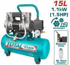 tcs1110152  كمبروسر صامت 15 لتر total  1.5 hp