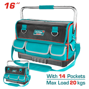 THT66L01-THT66L12 شنطه عده قماش 16 بوصه قاعده كاوتش مقفوله