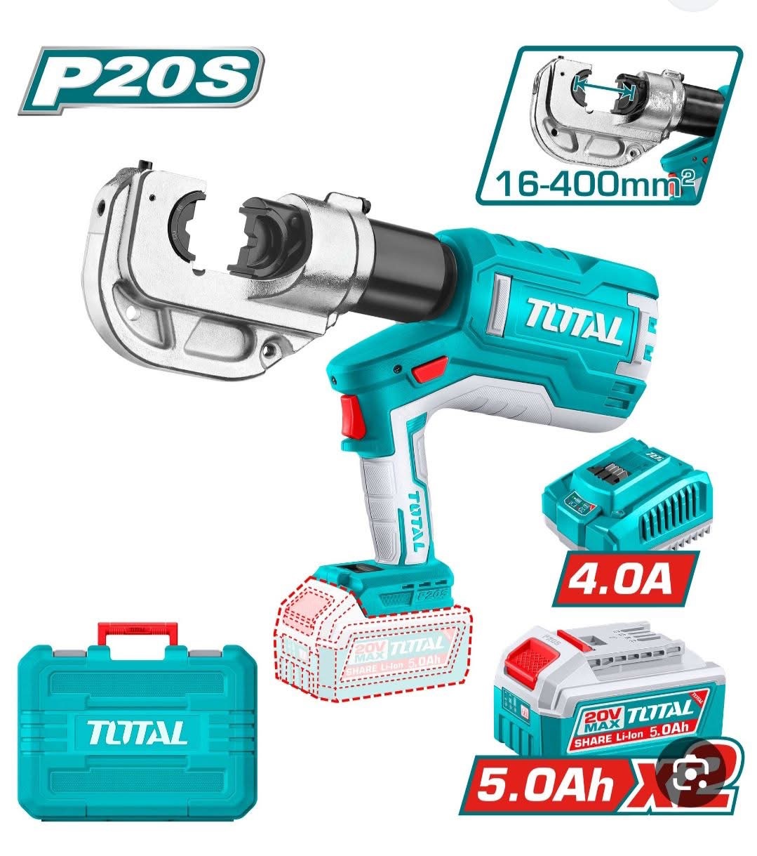 TCTLI2002 tctli2005 مكبس اقواس بطاريه hydraulic crimping tool 20V