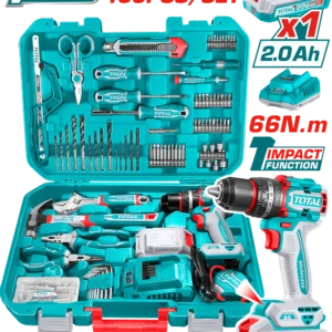 THKTHP11652 طقم عده 165 قطعه تشمل شنيور 20 فولت