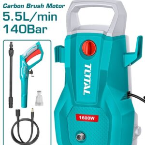ماكينه غسيل 1600 وات 140 بار توتال High pressure washer