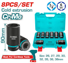 thkisd34082l طقم لقم 3/4 بوصه8 قطع خدمه شاقه