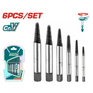 tacse0061 screw extractor set طقم ايزي اوت 6 قطه