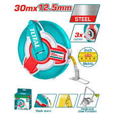 TMT08306 متر قياس صلب 30متر×12.5مم DECAMETER INDUSTRIAL