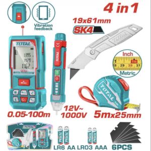 tos250701 متر ليزر ١٠٠ متر وكاشف تيار وكتر ومتر