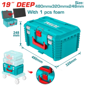 TPBXS103 شنطه 19 بوصه بلاستيك عميقه