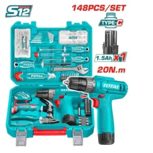 thkthp41487 THKTHP11292 شنطه عده 148 قطعه توتال