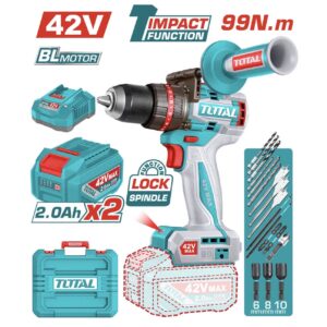 tidli429982 شنيور ٤٢ فولت ٩٩ نيوتن مع ٢ بطاريه