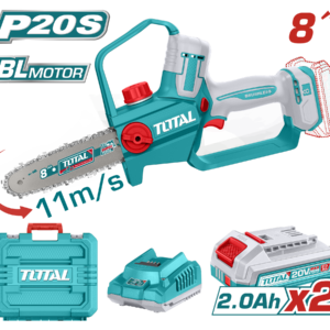 منشار شجر 8 بوصه مع 2 بطاريه و شاحن TGSLI20882