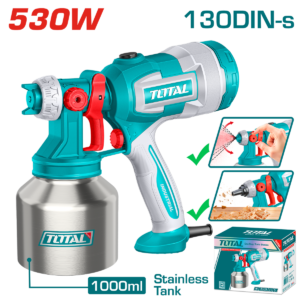 مسدس رش دوكو 530 وات فارغه ستانلس 1000 ملل TT45061