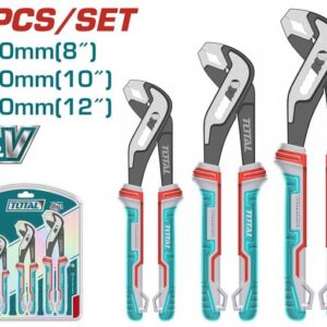 طقم بنس غراب TOTAL 3 Pcs pump pliers set (THT2PK231)