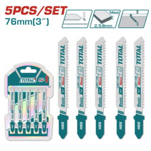TJSBT118B طقم سلاح اركت TOTAL Jig saw blade for metal