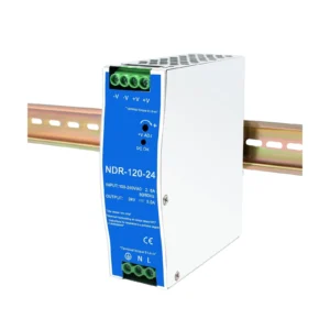 باور سبلاي 5 امبير 24 فولت ndr-120-24 120w 24vdc 5a ac/dc power supply single output