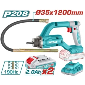 tcvli2025021  هزاز خرسانه  مع 2 بطاريه وشاحن concrete vibrator
