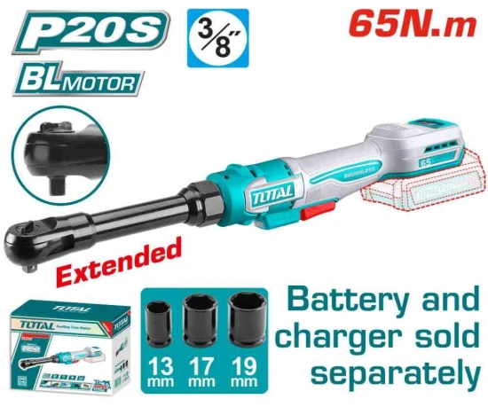 يد سيستيم 65 نيوتن بدون بطاريه وشاحن Ratchet Wrench 3/8 TDRLI206529