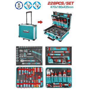 شنطه عده 228 قطعه  Tool Kit THKTHP62287