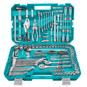 شنطه عده 165 قطعه يدويه  THKTHP61657  TOOL SET