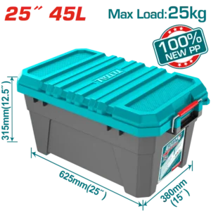 شنطة عدة بلاستيك 25 بوصه Plastic Tool Box TPBX0252