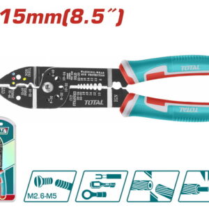 قشاره TOTAL WIRE STRIPPER 215mm (THT15851)