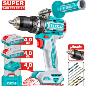 شنيور 20 فولت 96 نيوتن مع 2 بطاريه 4 امبير تابليس TIDLI209689 Li-ion Impact Drill