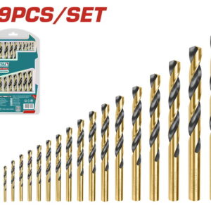 TAKSDB9195 طقم بنط حدادي 19 ق HSS twist drill bits set
