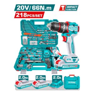 شنطع عده 218 قطعه THKTHP42187 218 Pcs Tool Set