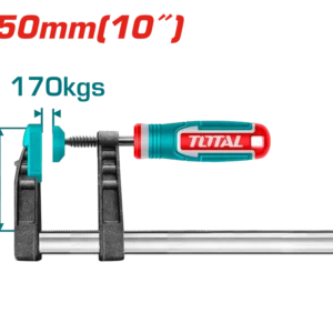 كلامب حرف F (قمطه ) مقاس 250 X 50 مم -THT1320503