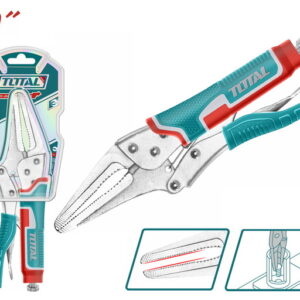 كلابه بوز TOTAL Long nose locking plier (THT19902)