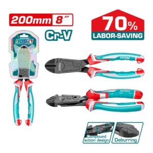 THTC530808 قصافه 8 بوصه 70% توفيرا للجهد Diagonal Cutting Pliers