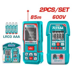 (Laser Distance Detector + Digital Multimeter) TMT260523