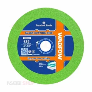 حجر قطع زجاج 5 بوصة WADFOW GLASS CUTTING DISC WDC9K05