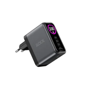 شاحن TFT 100 وات TFT wall charger 100 watt ILOCK من باور لوك